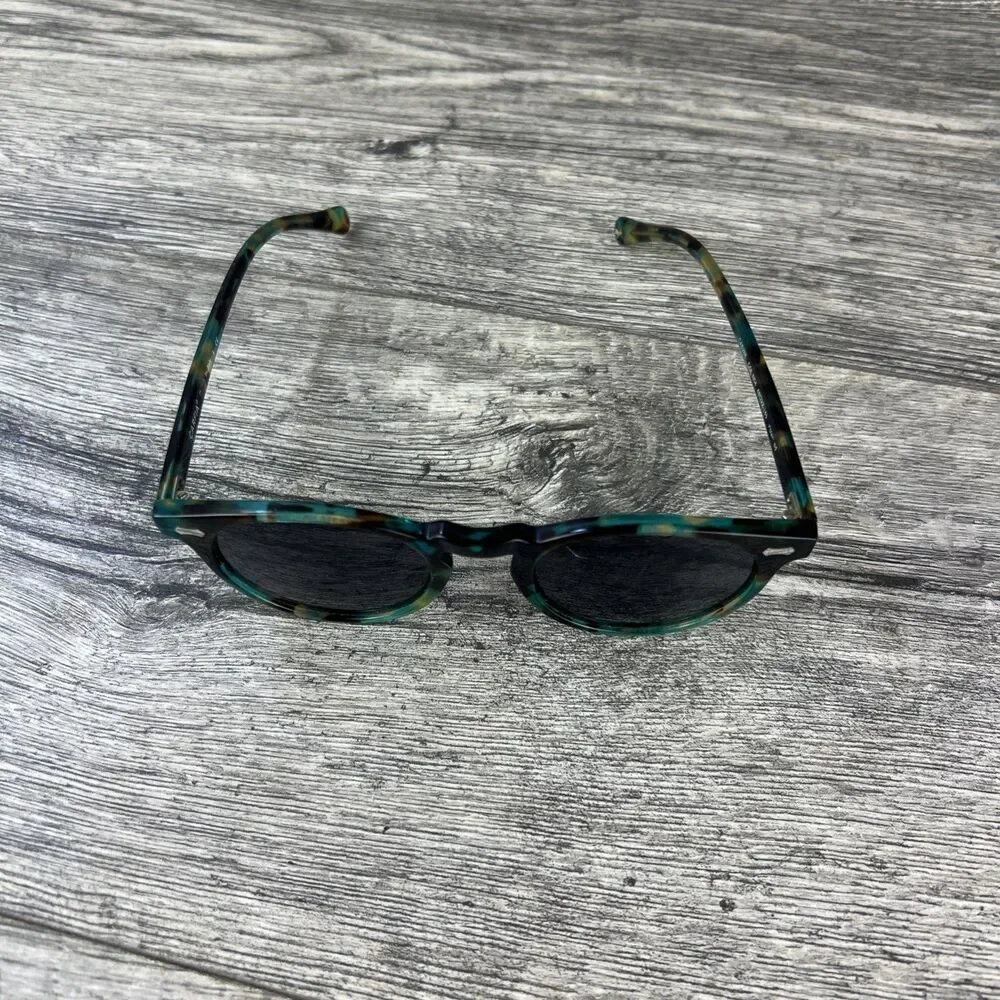 Carfia CA5288 Blue Green Tortoise Acetate Sunglasses Col.N04 Polarized 48-22-145